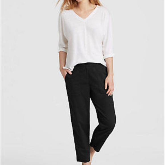 MSRP $178 Eileen Fisher Organic Cotton Pants. NWT.